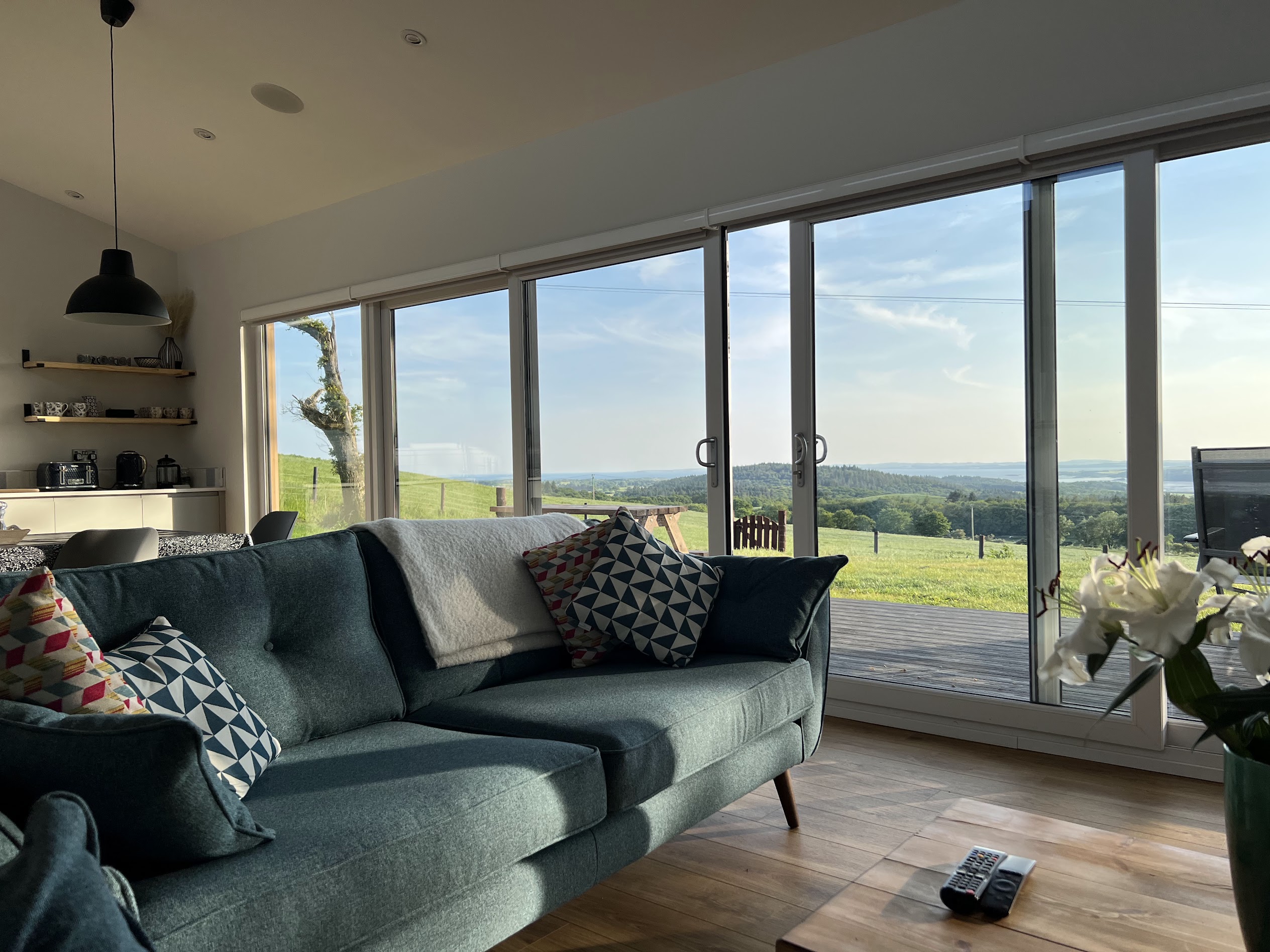 Carin Dyke view looking out of the window