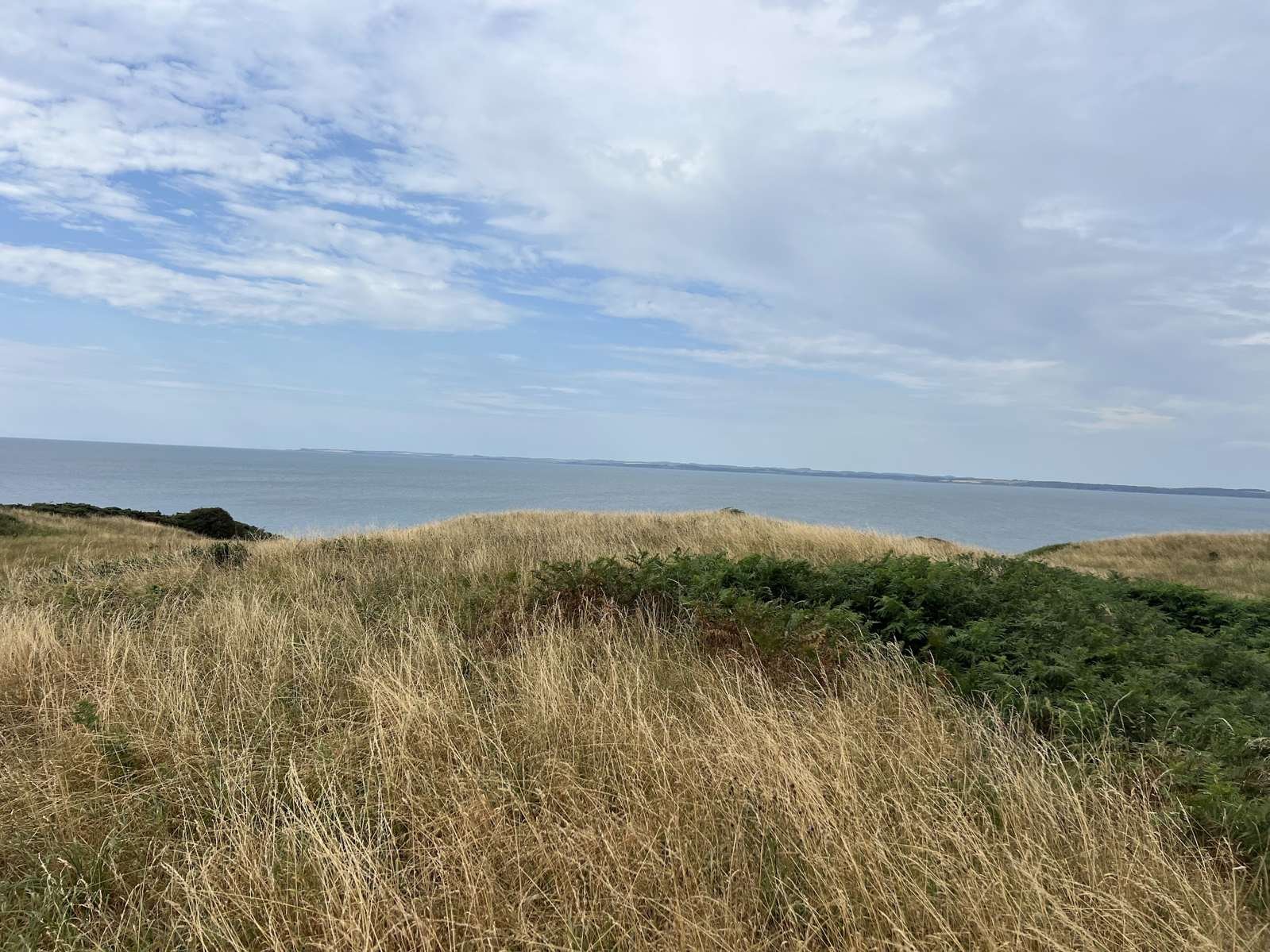 View from Ardwall Isle towards Whithorn, Dumfries and Galloway