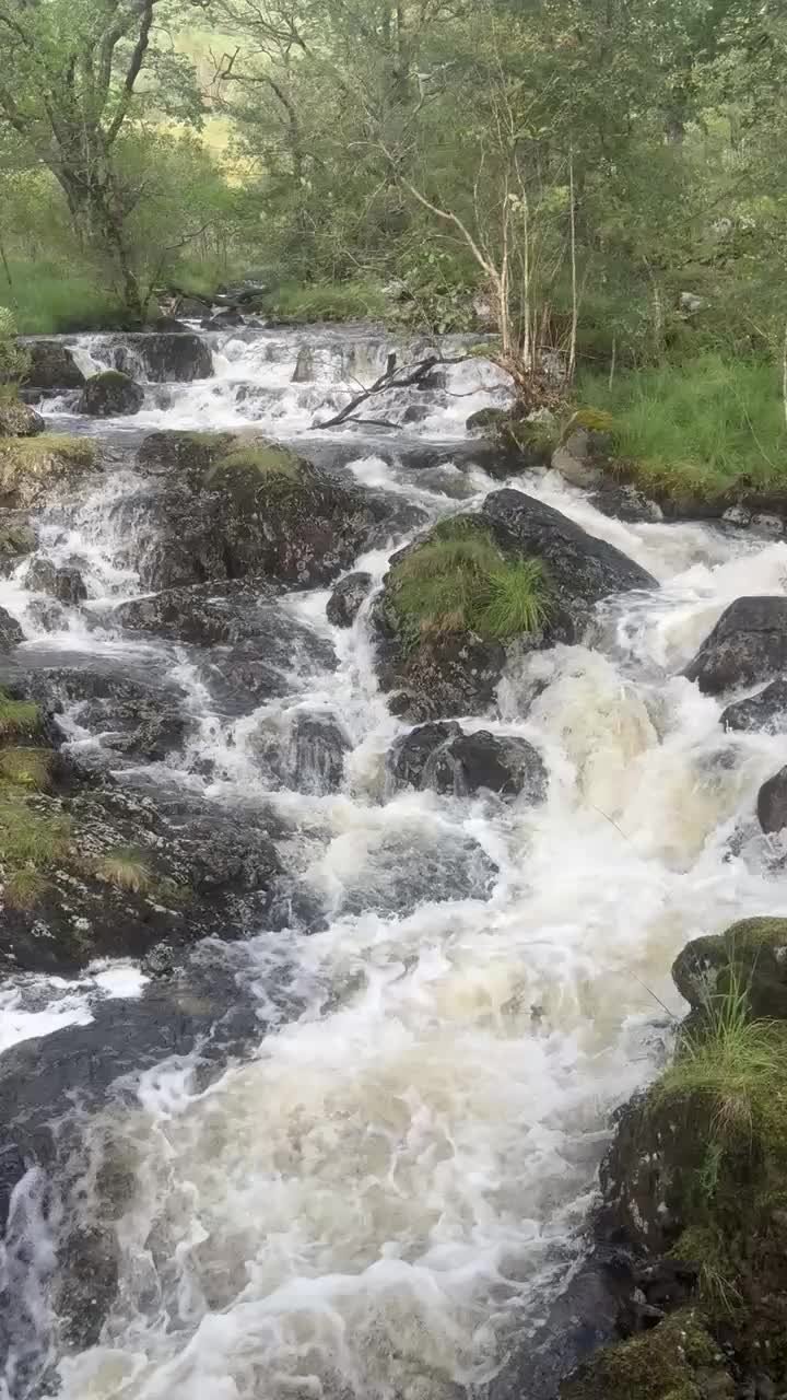 Buchan Waterfall on the Loch Trool circular walk